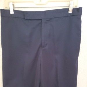 Ralph Lauren Women's Golf Shorts Bermuda Navy Blue Size Slit Pockets Size 10